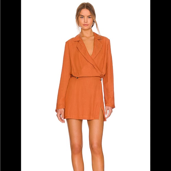 FREE PEOPLE - Simone Dress in Cinnaber - Picture 2 of 5